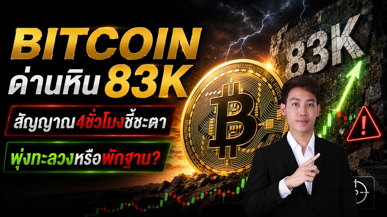 ⁣BITCOIN เตรียมทดสอบ83,000 !สัญญาณ4Hชี้ชะตาพุ่งหรือพักฐาน?