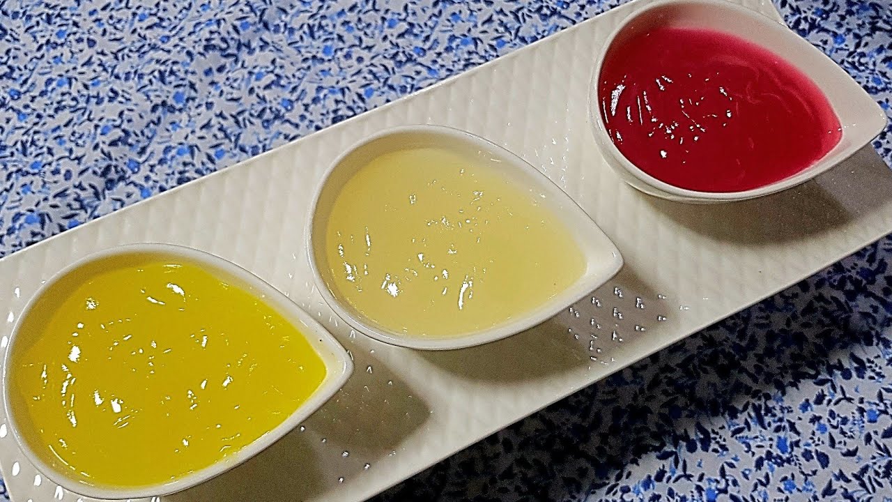 ناباج منزلي في 10 دقائق رووووعة بثلاث نكهات مختلفة لتزيين حلويات العيد و الطورطات