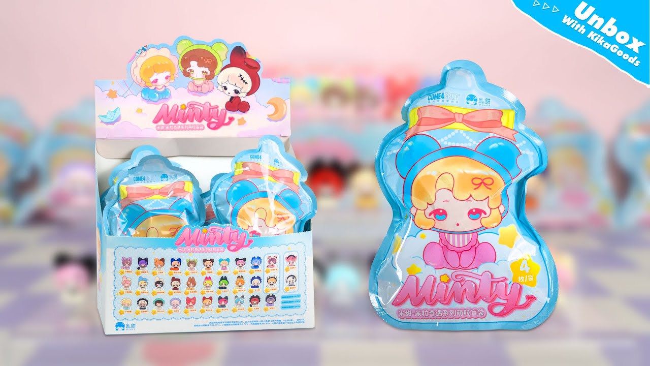 Unboxing Minty Adventures Mini Cute Beans Series Blind Bag 
