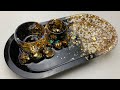 DIY Resin Jewelry Dish - Jewelry Tray Tutorial with Gold Leaf Foils - Craft Tutorial