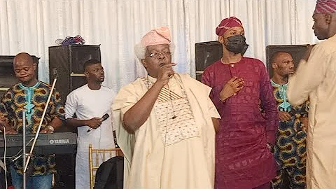 Tolu Obey Perform For Iba Gani Adams