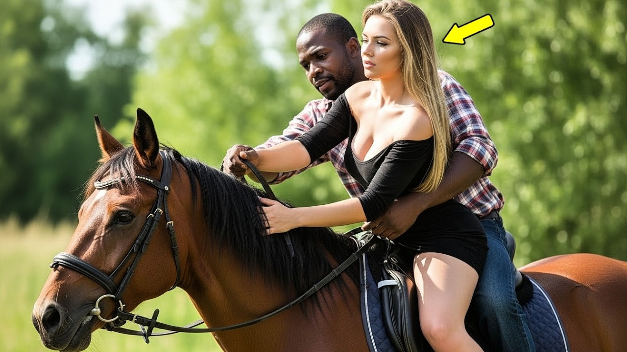 "Can I Ride your Horse?" She asked — Black Rancher replied, "I'll let you Ride on One Condition"