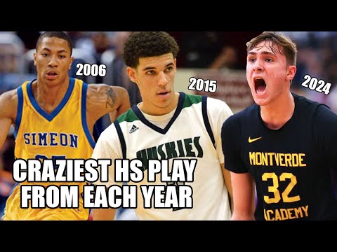 BEST HIGH SCHOOL PLAY FROM EACH YEAR!