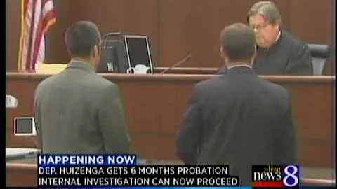 Huizenga pleads to lesser charge