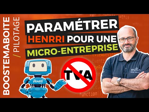 Bien paramétrer Henrri en Micro-Entreprise - Mise à Jour 2021