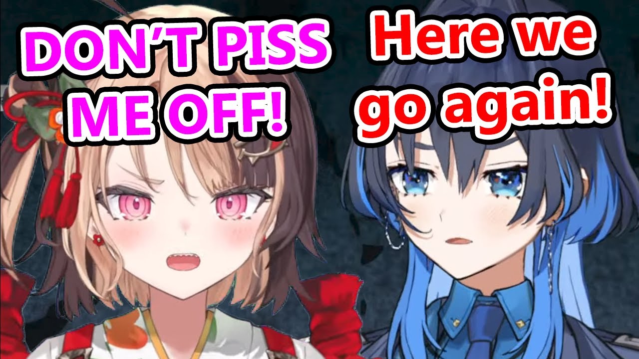 Kronii and Gigi can't stop fighting like a married couple