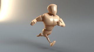 Beefy Rig - Run Walk Cycle