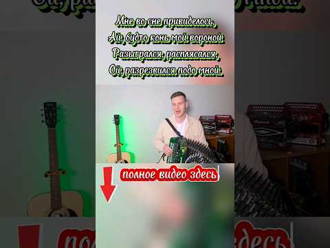 'Ой, то не вечер' - Сергей Новоселов поёт под гармонь #2024 #россия #гармонь #2023 #гармонист #песня