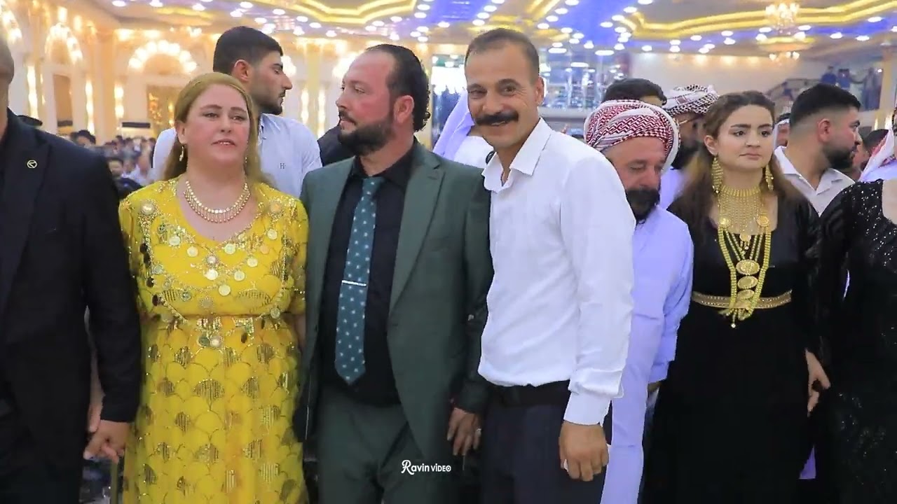 حفلة زفاف ( ناصر & حلا ) part 5 الفنان تحسين خدر فقير و مجموعة فنانين تصوير رفين فيديو قاعة سنوني