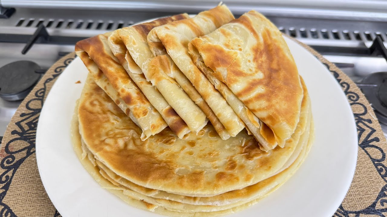 Soft Chapati Recipe😋(How To Make Layered Chapati)Soft Kenyan Chapati🤤| Chef Hussein 