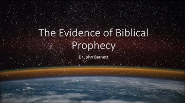 COSMIC PROOF--The Evidence of Biblical Prophecy (BYT-07)