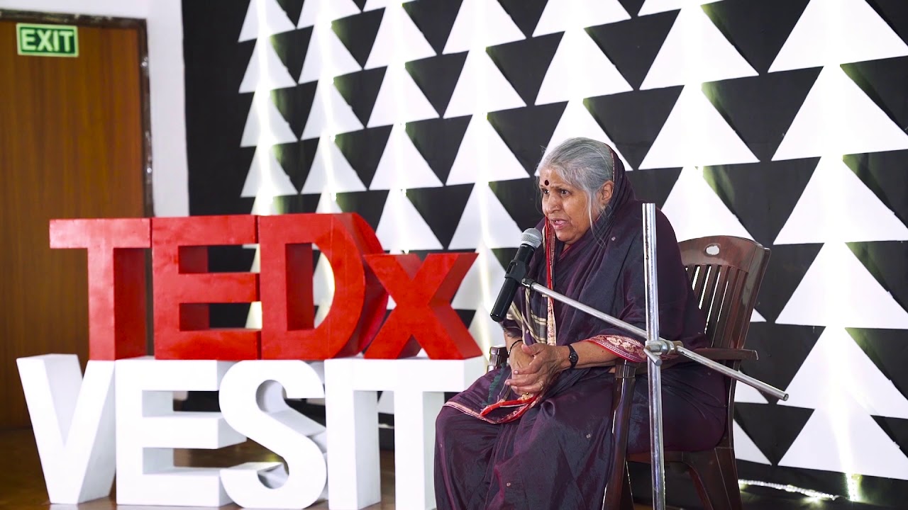 How I became the mother of a thousand orphans  Mrs Sindhutai Sapkal  TEDxVESIT