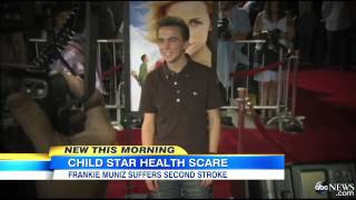 Frankie Muniz Reveals He Suffered Second Mini-Stroke