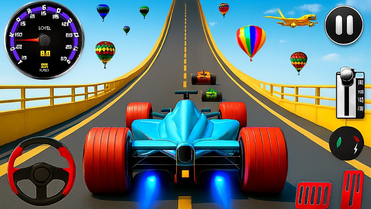 Impossible Formula Car Stunt Racing - Formula Car Mega Ramp Racing - Android Gameplay