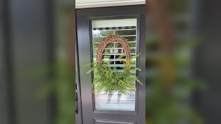 Perfect Choice for Tall Doors Year Round! Oval Mixed Fern Wreath, 28' by RAZ Imports, Inc Perfect Choice for Tall Doors Year Round! Oval Mixed Fern Wreath, 28' by RAZ Imports, Inc