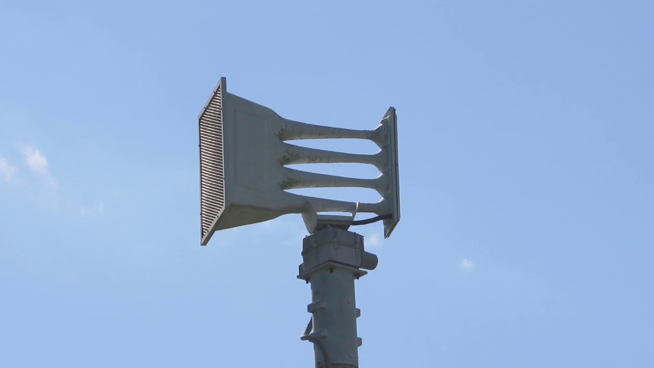 Turkey Point Nuclear Siren Test: Goulds Park Whelen WPS-4004, Goulds, FL