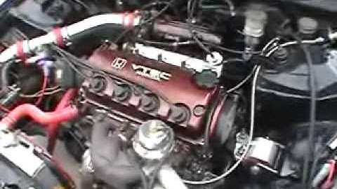 Turbo D16 Startup (open downpipe)