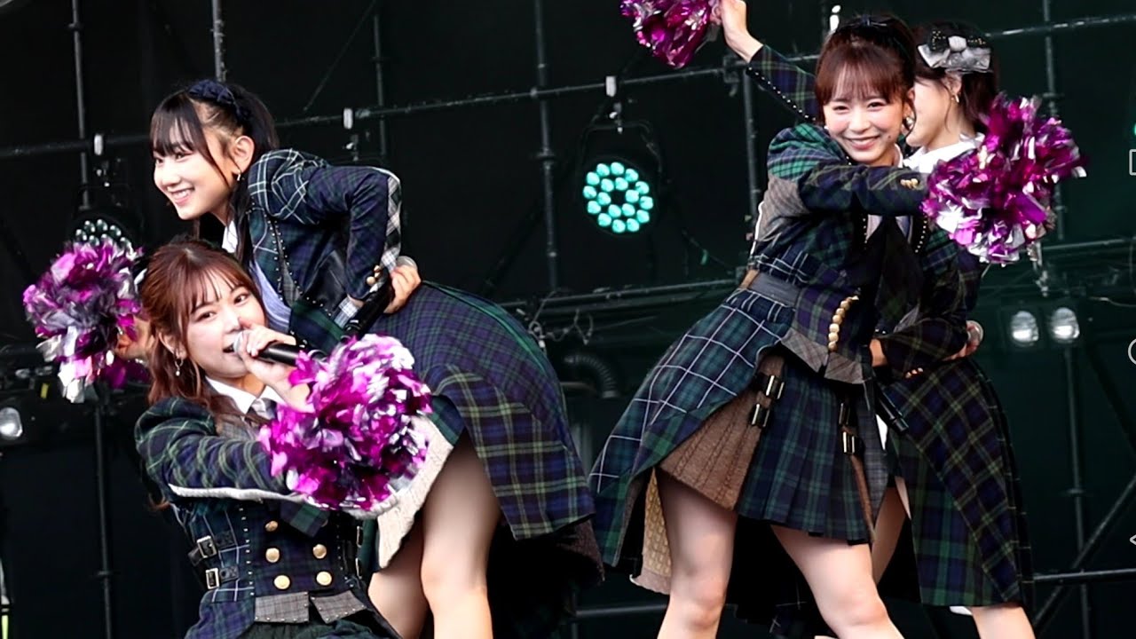 夢へのルート　2022/10/16 旭川100フェス スタルヒン球場　akb48  チーム8  倉野尾成美　 高橋彩音　徳永羚海　吉川七瀬