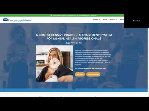 TherapyAppointment: 2.0 Practice-Management Software Demo