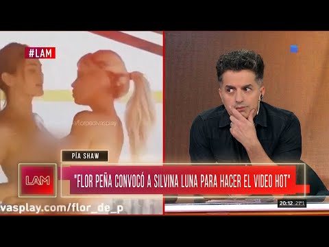 🥵 SILVINA LUNA y FLOR PEÑA, protagonistas de un video HOT 🔥