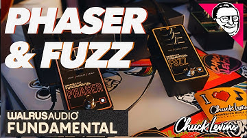 Walrus Fundamental Series | Phaser and Fuzz Pedals