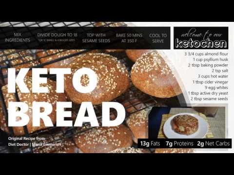 Ketochen Tries Keto Bread Made With Almond Flour, Psyllium Husk and Egg Whites hqdefault