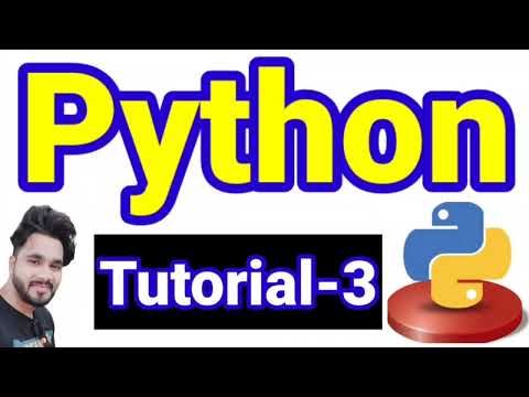 Tutorial-3 basic to advance python ।। Execute python syntax programming।। #python #programing