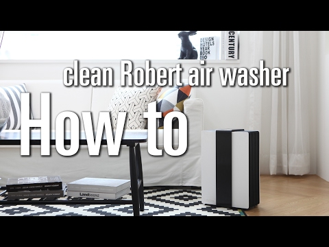 How to clean Robert air washer