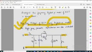 6. AE Mod 2: Internal capacitance, hybrid pi