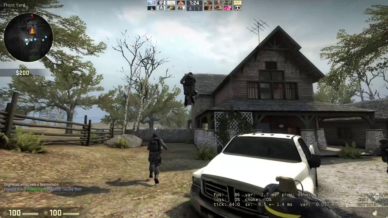 [DCGA] CS:GO - Operation Hydra - Stab Stab Zap - When every player "aaaa" together"