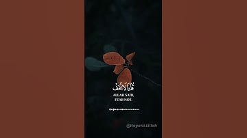 فأوجس في نفسه خيفة موسى - #سورة_طه #شريف_مصطفى