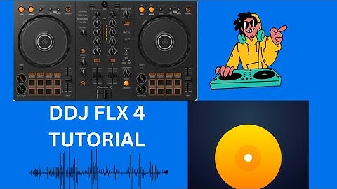 DDJ FLX 4 full controls tutorial (paired with DJay app)