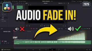 How To Fade Audio In in DaVinci Resolve (2026 Easy Tutorial!)