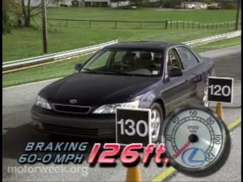 Motorweek 1997 Lexus ES300 Road Test