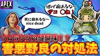 害悪野良とチャットした結果！害悪とマッチした時の対処法を伝授！【ゆっくり実況】【Apex Legends】