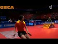 Incredible Around Net rally by Xu Xin at WTTC 2018 - Table Tennis