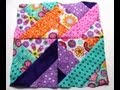 How to sew #Quilt squares using Fabric Jelly Roll -  Video two