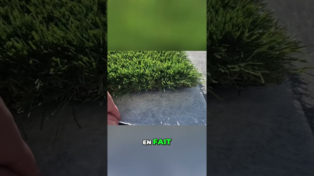 Aperçu vidéo d’une sous-couche drainante présentée sous le gazon.
