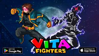 [Vita Fighters] New Characters | AKESAKA and RIOT LIGHT screenshot 1