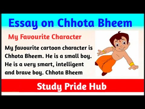 essay on my favourite cartoon character chhota bheem