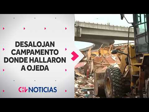 Desalojan campamento en Maipú donde fue hallado Ronald Ojeda: Construirán un parque en el lugar