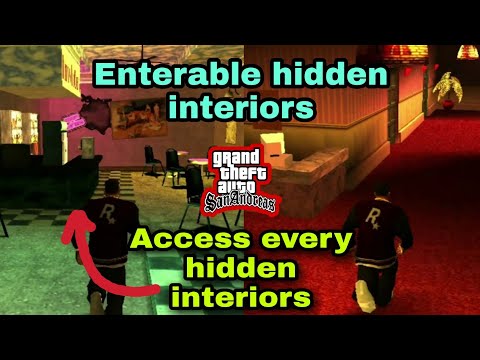 Enterable hidden interiors | GTA San Andreas | Mod showcase.