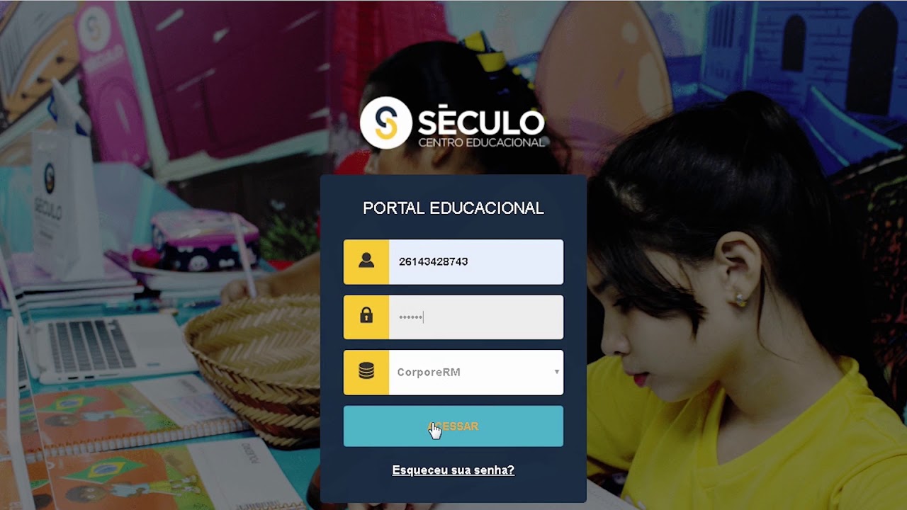 Tutorial Portal Do Aluno Centro Educacional S culo YouTube Tutorial portal do aluno centro educacional s culo youtube