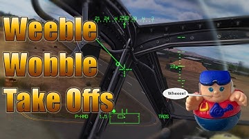 How to avoid an unstable hover and take off | DCS AH-64D quick vid
