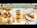 Easy Holiday Dessert Recipes! (Vegan)