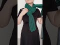 Fashionable Scarf Tying Methods | 10 Stylish Ways to Wear Your Scarf