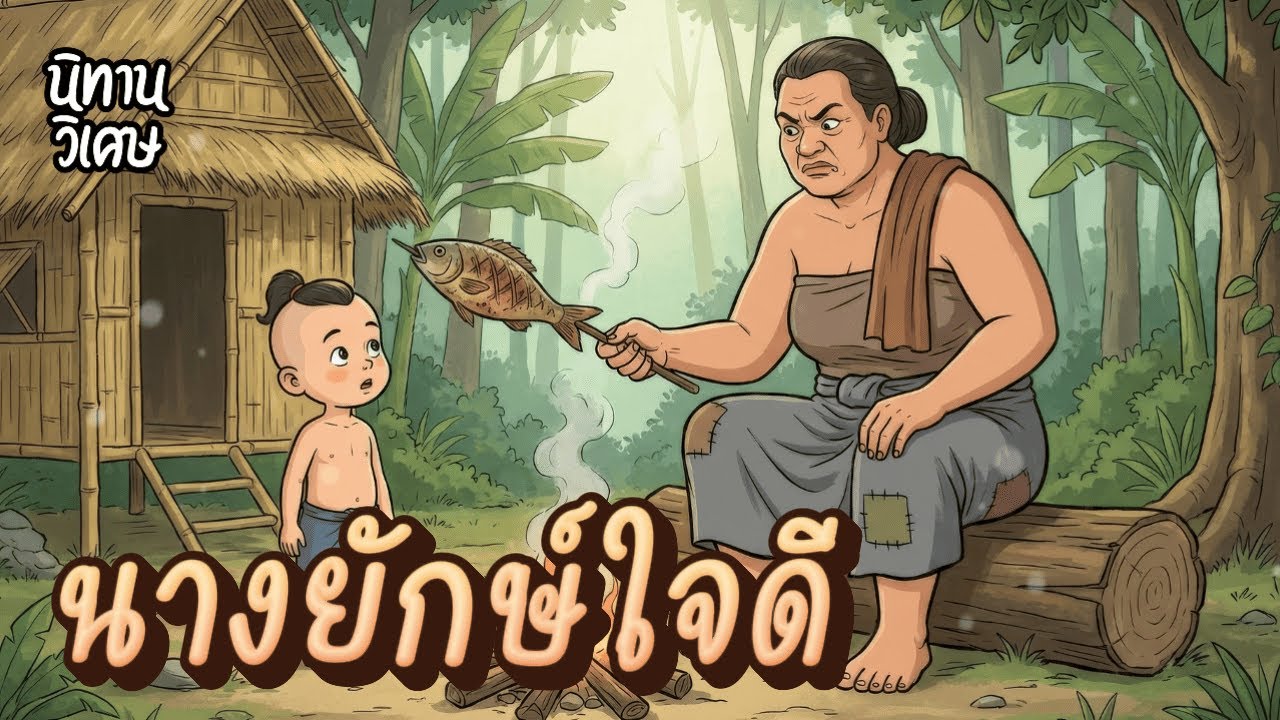 นางยักษ์ใจดี | EP.16 นิทานวิเศษ #นิทานพื้นบ้าน #นิทานก่อนนอน #นิทานสอนใจ