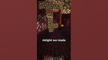Minecraft, But I Spawn in the Nether