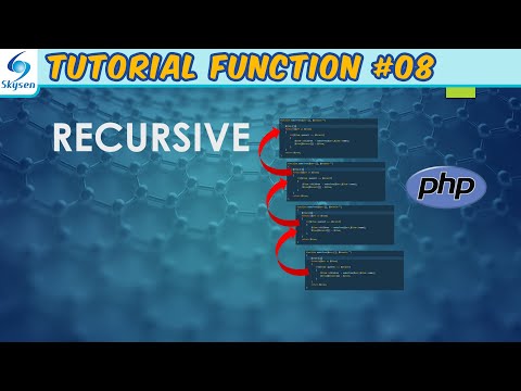 Recursive – Tutorial PHP Function #08