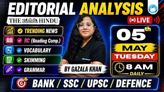 The Hindu Editorial Analysis 5 May 2026 | RC Vocabulary Grammar | Daily English for Bank SSC UPSC